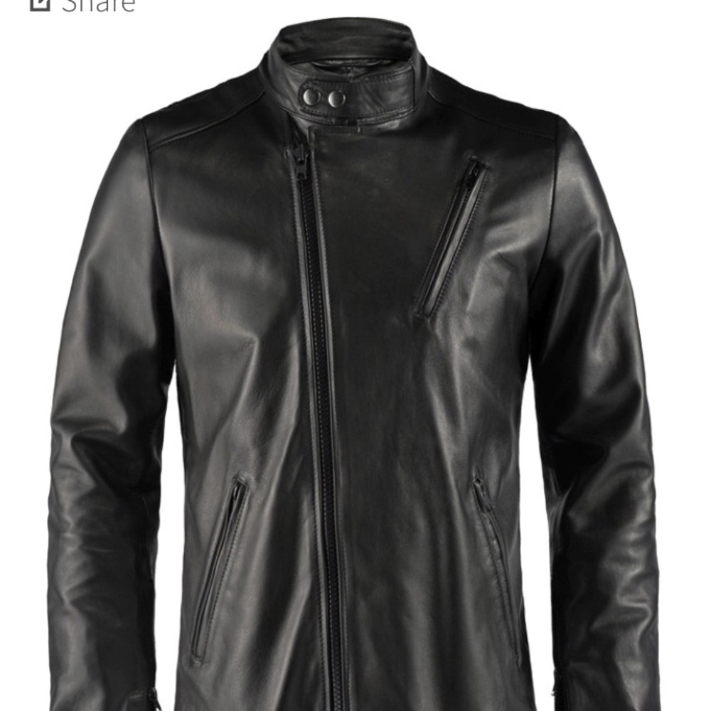 Soul Revolver Iron Man Leather Jacket XL